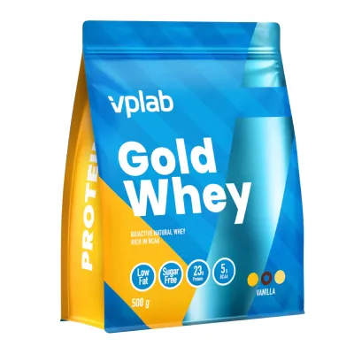 Сироватковий протеїн, Gold Whey - 500g Vanilla