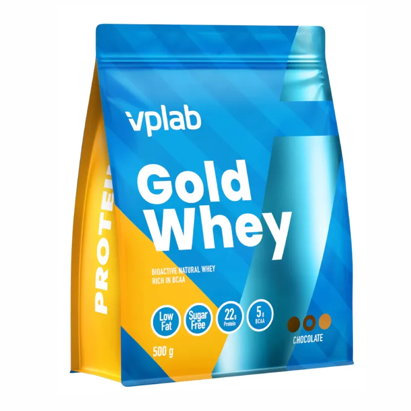 Сироватковий протеїн, Gold Whey - 500g Chocolate