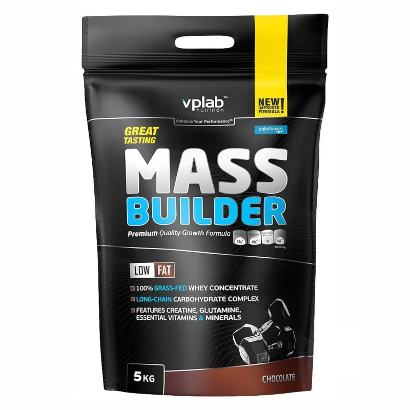Гейнер, Mass Builder - 5000g Chocolate