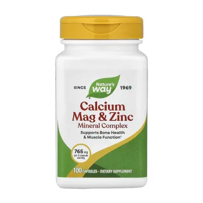 Кальцій, магній і цинк, Calcium-Magnesium-Zinc - 100 caps