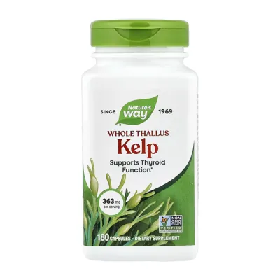 Бурые водоросли (йод), Kelp - 180 vcaps