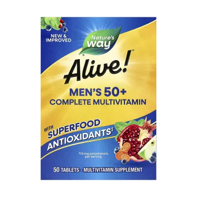 Мультивітаміни для чоловіків 50+, Men's 50+ Complete Multivitamin - 50 tabs
