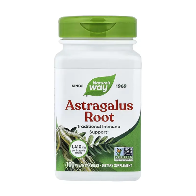 Корінь Астрагалу, Astragalus Root - 100 vcaps