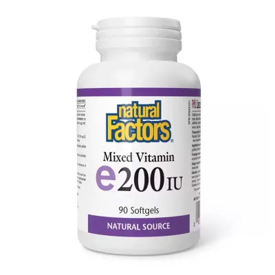 Mixed Vitamin E 134 mg (200 IU) - 90 softgels