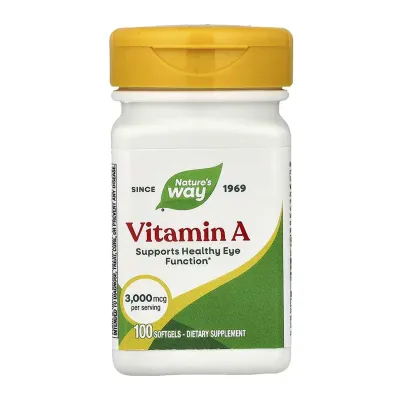 Вітамін A Nature's Way (Vitamin A) — 100 софтгелів