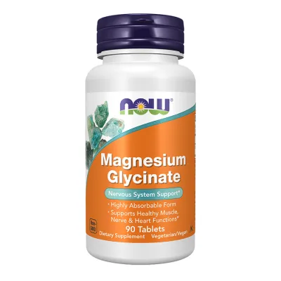 Магній гліцинат (хелатна форма), Magnesium Glycinate - 90 tabs