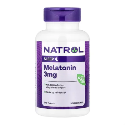 Мелатонін, Melatonin 3mg - 240 tabs