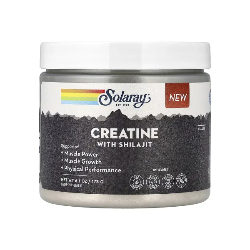 Креатин моногідрат, Creatine with Shilajit - 173g