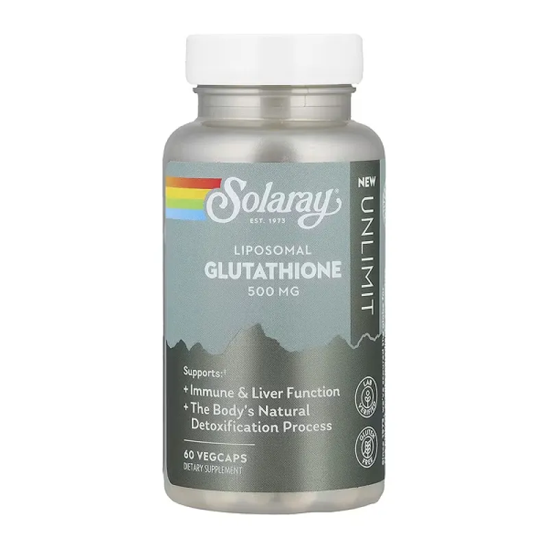 Глутатіон, Liposomal Glutathione 500mg - 60 vcaps