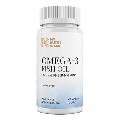 Омега-3, Omega-3 Fish Oil - 120 caps