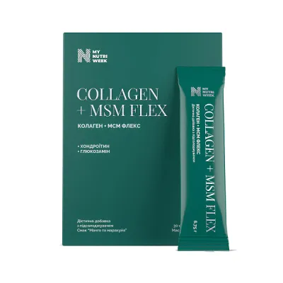 Колаген, Collagen+MSM Flex - 12g 30 Sachets