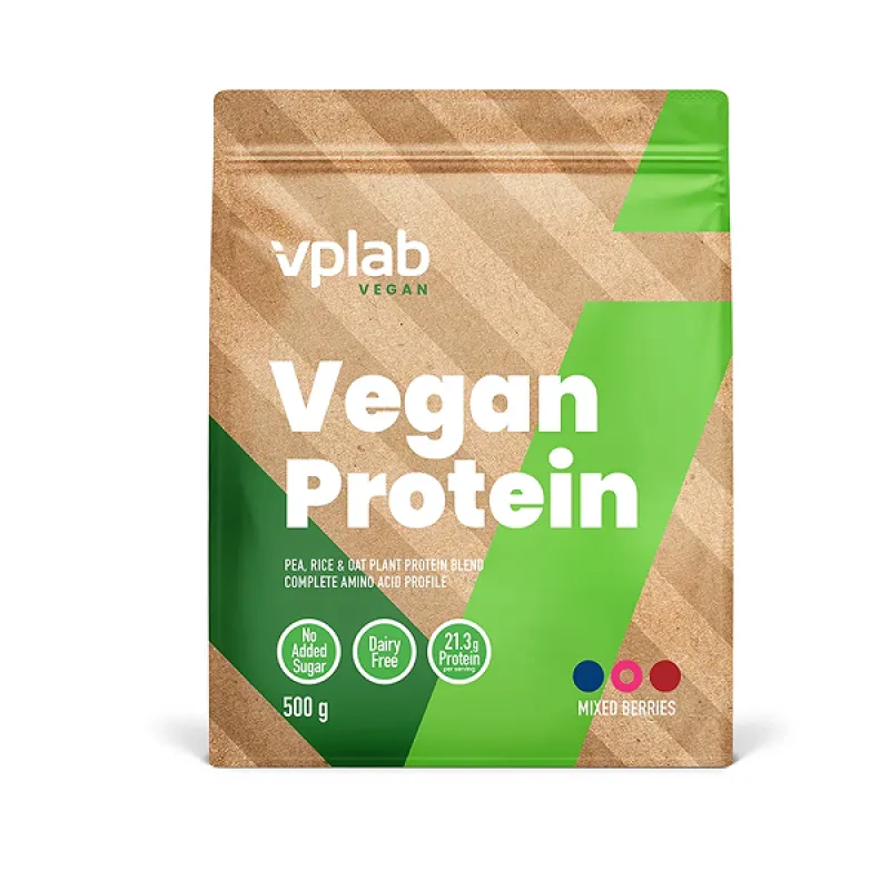 Протеїн для веганів, Vegan Protein - 500g Mixed Berries