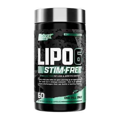 Жироспалювач, Lipo-6 Stim-Free - 60 caps