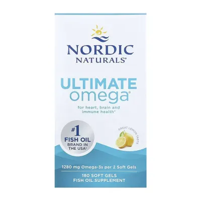 Омега-3 риб’ячий жир, Ultimate Omega - 180 softgels