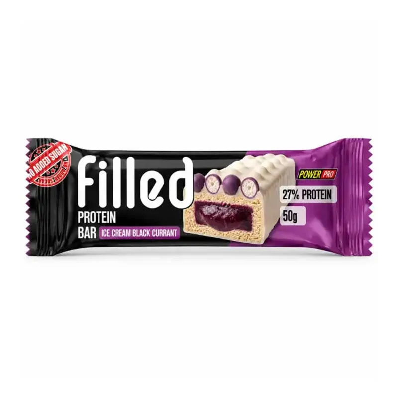 Filled Bar 27% - 10x50g Blackcurrant Ice Cream
