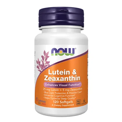 Лютеїн і зеаксантин, Lutein & Zeaxanthin - 120 softgels