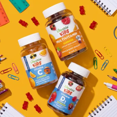 МІЦНИЙ ІМУНІТЕТ ТА АКТИВНІСТЬ — Multivitamin Kids + Vitamin C Kids Sugar Free + Vitamin D Kids Sugar Free